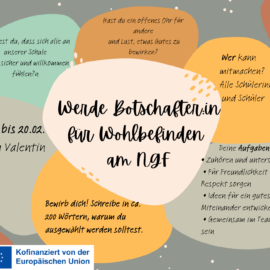 Gastschülerplätze gesucht für Erasmus+ Projekt