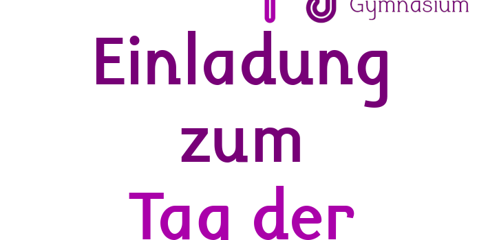22.01.2027 Tag der offenen Türen 22.01.2027 Tag der offenen Türen